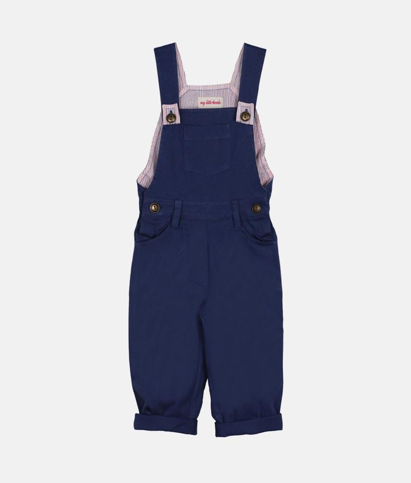 Boys Navy Blue Dungarees